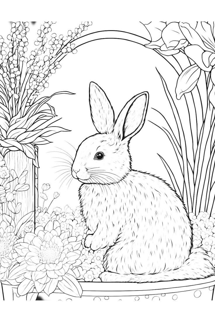 Easter Coloring Pages For Adults | Easter Coloring Pages Printable intended for Easter Coloring Pages For Adults Free Printable