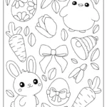 Easter Coloring Pages (Free Printables) For Printable Easter Coloring Books