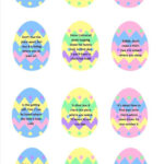 Easter Egg Hunt W/Free Printable Clues For All Ages!! With Easter Eggs Hunt Printable Template