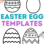 Easter Egg Template To Print   Crafty Morning With Easter Eggs Pattern Printable