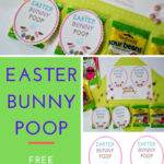 Easter Poop Printable Within Easter Bunny Poop Printable
