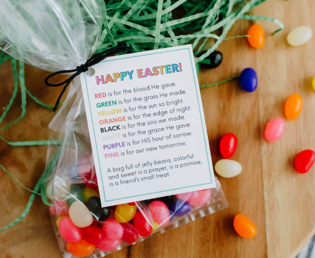 Easter Quotes Jelly Bean Poem | Printable From 30Daysblog regarding Jelly Bean Easter Poem Printable