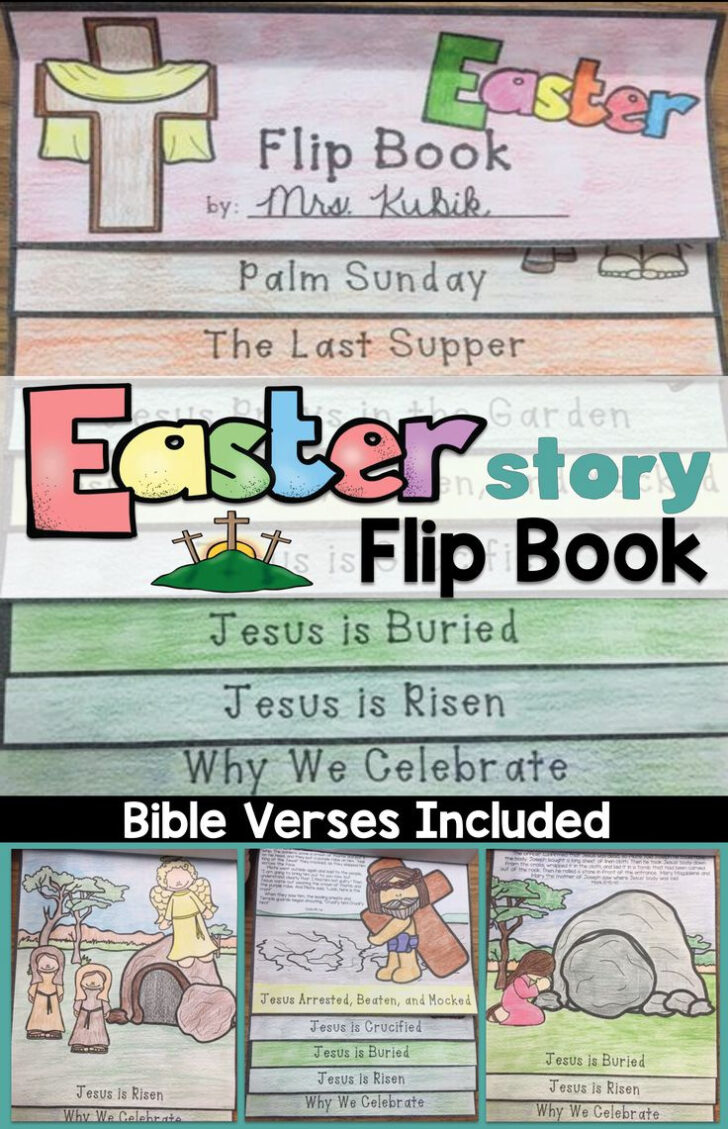Easter Flip Book Printable