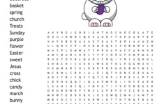 Easter Word Search - Wordmint in Easter Printable Word Search