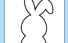 Free And Customizable Easter Bunny Templates intended for Easter Bunny Template Printable