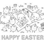 Free Custom Printable Easter Worksheet Templates | Canva With Free Easter Template Printable