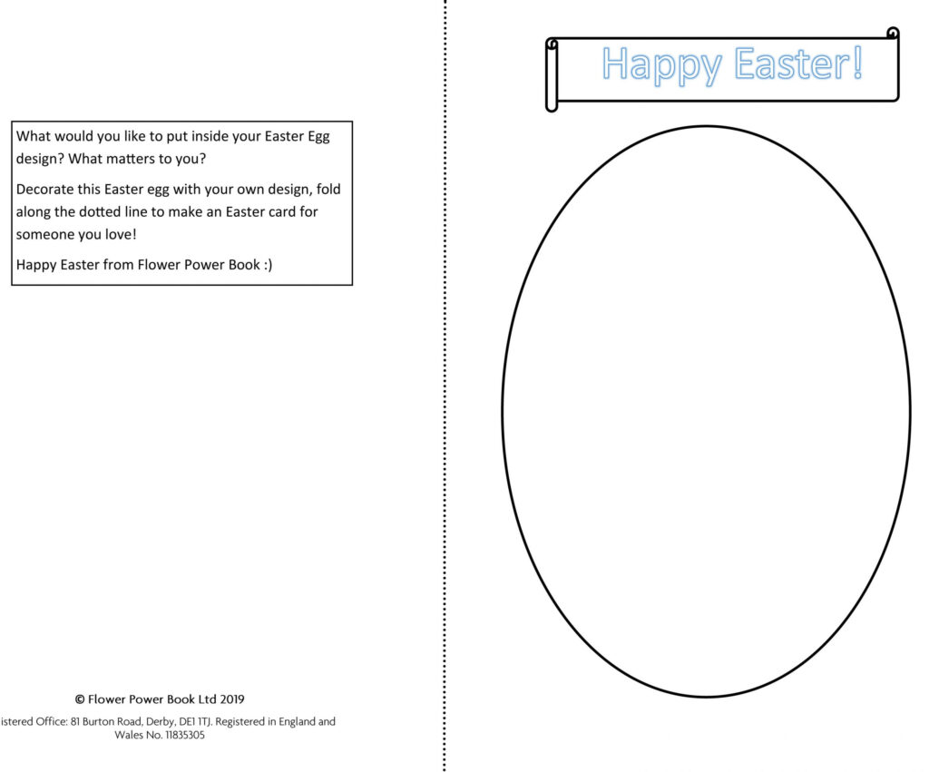 Printable Easter Eggs Card Template Fanny Printable