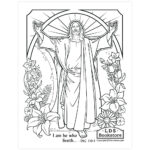 Free Easter Coloring Page   Printable Within Christian Easter Coloring Sheets Free Printable
