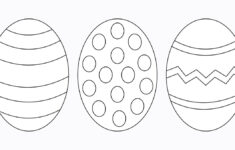Free Easter Egg Template (+ 9 Easy Crafts!) - The Craft-At-Home Family within Easter Eggs Pattern Printable