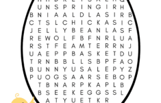 Free Easter Word Search Printable - About A Mom within Easter Printable Word Search
