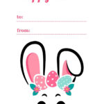 Free Printable And Customizable Easter Tag Templates | Canva Throughout Free Easter Printable Tags