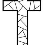 Free Printable Cross Coloring Pages Pertaining To Easter Cross Template Printable