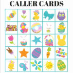 Free Printable Easter Bingo Cards For Easter Bingo Cards Free Printable