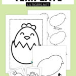Free Printable Easter Chick Templates Regarding Easter Chick Printable Free