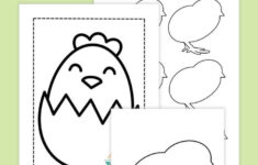 Free Printable Easter Chick Templates regarding Easter Chick Printable Free