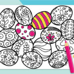 Free Printable Easter Coloring Page   Hey, Let'S Make Stuff Intended For Free Printable Easter Prints