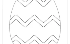 Free Printable Easter Egg Coloring Pages - Easter Egg Template for Easter Eggs Coloring Sheet Printable