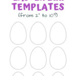 Free Printable Easter Egg Templates & Easter Egg Coloring Pages Throughout Blank Printable Easter Eggs Template