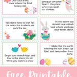 Free Printable Easter Scavenger Hunt   Brooklyn Berry Designs Intended For Easter Basket Scavenger Hunt Free Printable
