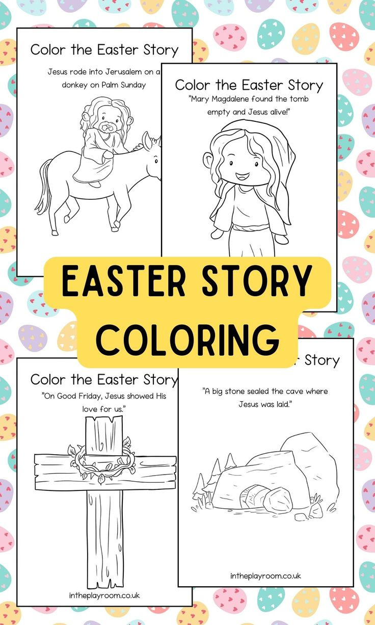 Free Printable Easter Story Coloring Pages For Kids for Easter Story Coloring Pages Printable
