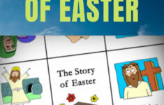 Free Printable Easter Story Mini Book For Children'S Ministry intended for Children'S Easter Story Printable