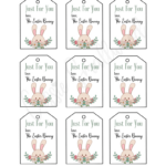 Free Printable Easter Tags {20 Unique Designs}   Cassie Smallwood Regarding Free Easter Printable Tags