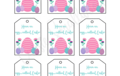 Free Printable Easter Tags {20 Unique Designs} - Cassie Smallwood regarding Free Printable Easter Eggs Name Tags