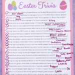 Free Printable Easter Trivia Questions And Game   Play Party Plan Within Free Printable Easter Trivia Questions And Answers
