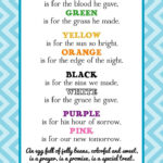 Free Printable Jelly Bean Prayer For Easter In Easter Jelly Bean Poem Printable