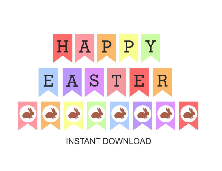 Happy Easter Sign Printable