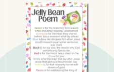 Jelly Bean Poem Handout Download Und Druck Teach The Easter for Easter Jelly Bean Poem Printable
