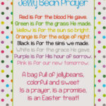 Jelly Bean Prayer Poem   Easter Freebie In Easter Jelly Bean Poem Printable