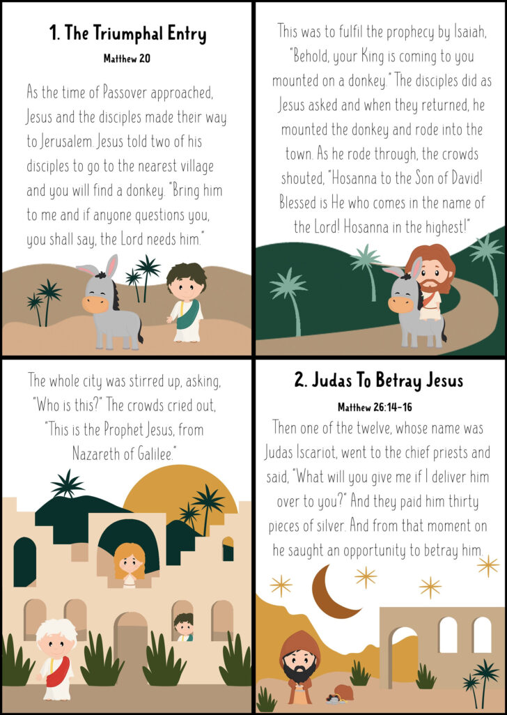 Free Printable Easter Story For Preschoolers