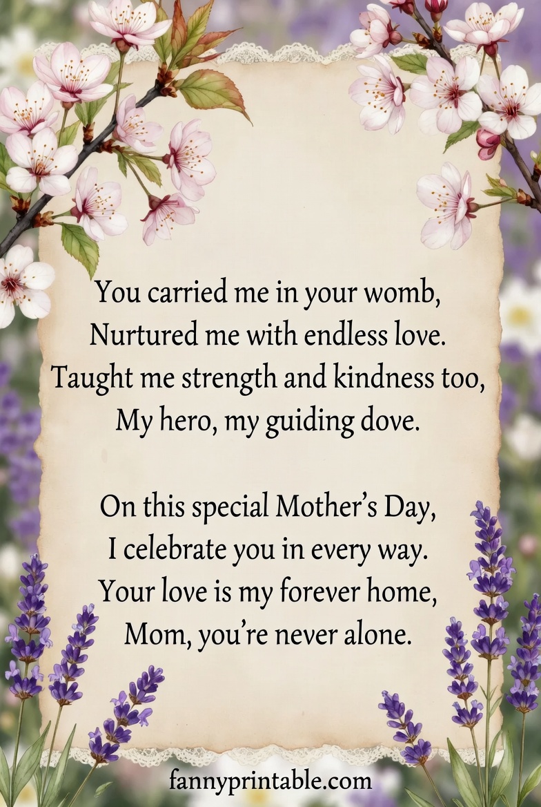 A Poem for Mother's Day - FannyPrintable.Com (3)