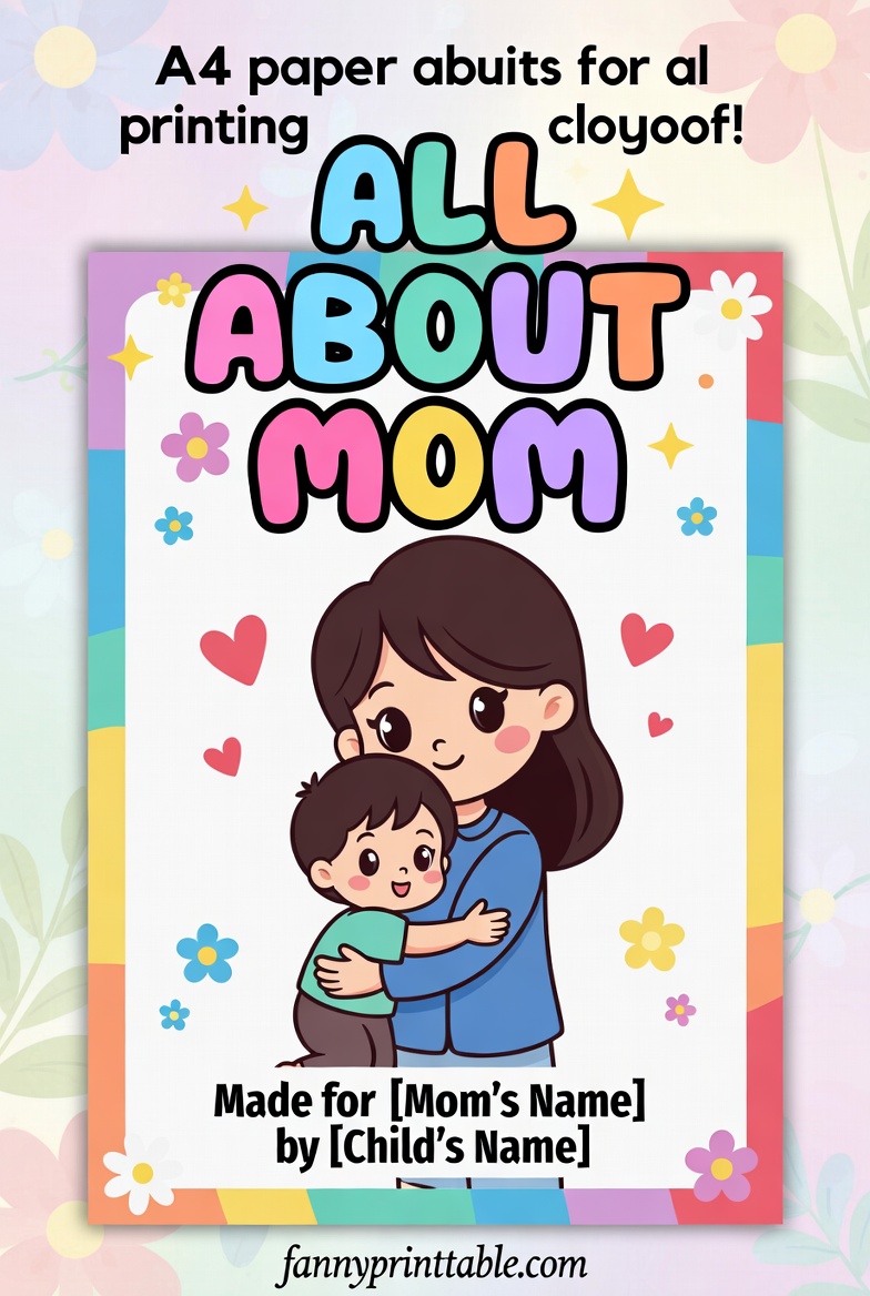 All About Mom Printable - Fanny Printable (1)
