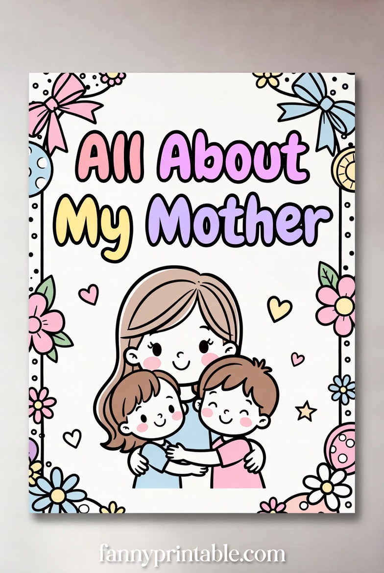 All About My Mother Printable (4)
