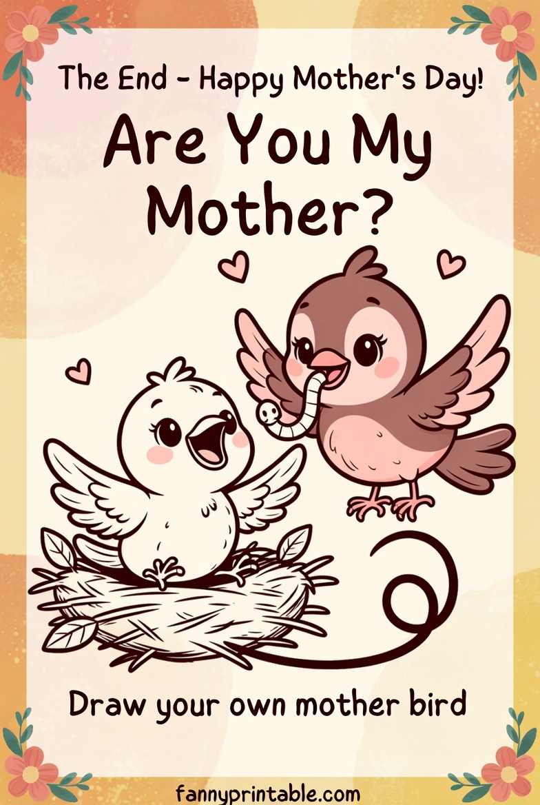 Are You My Mother Printable Book (1)