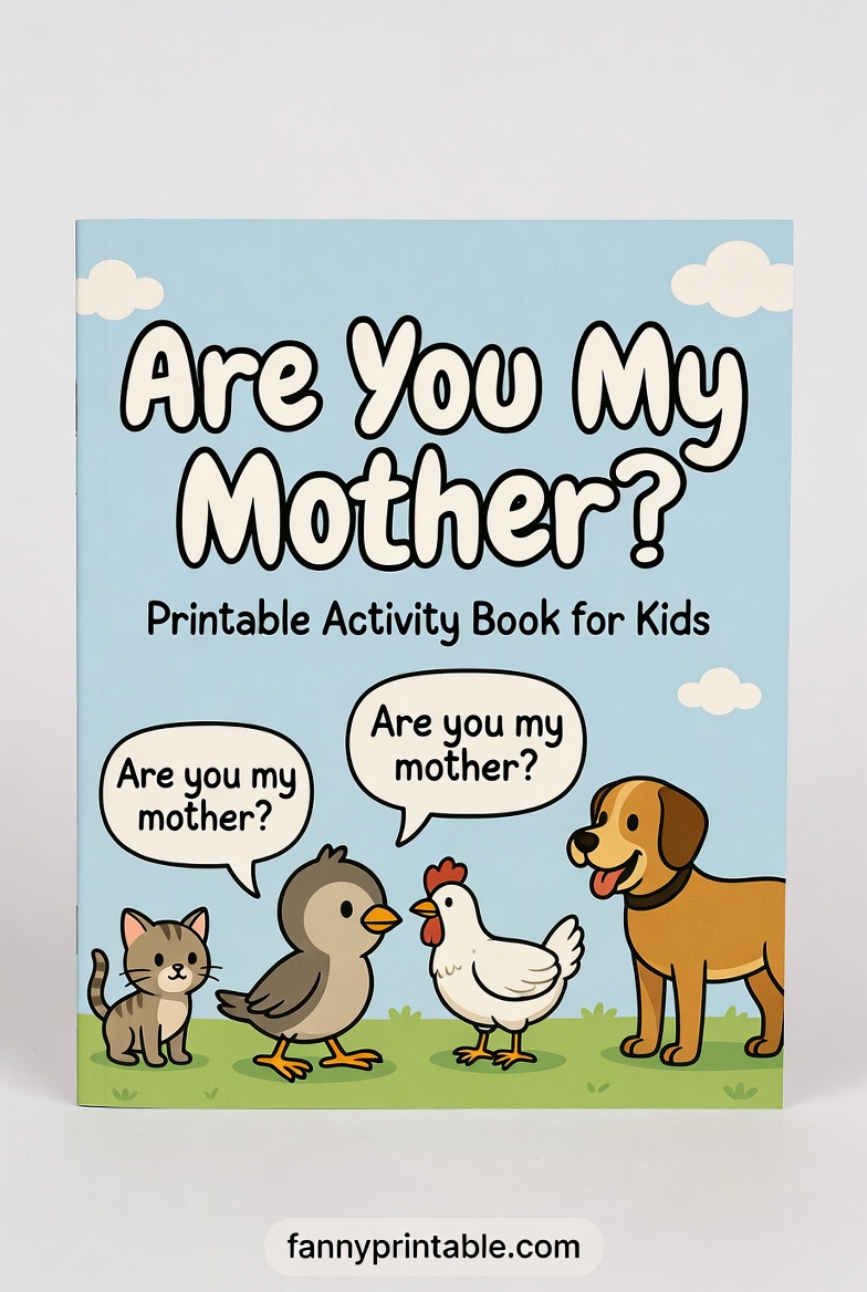 Are You My Mother Printable Book (2)
