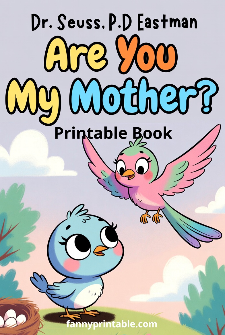 Are You My Mother Printable Book (3)