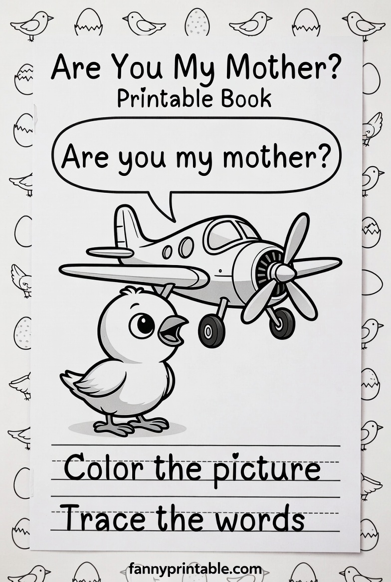 Are You My Mother Printable Book (4)