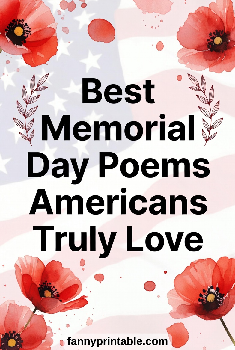 Best Memorial Day Poems Americans Truly Love FannyPrintable (3)