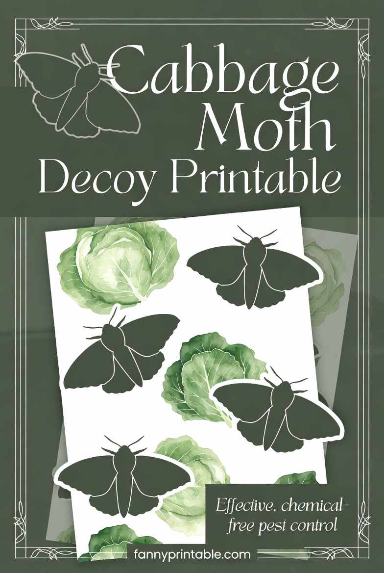 Cabbage Moth Decoy Printable 1 Cabbage Moth Decoy Printable (1)