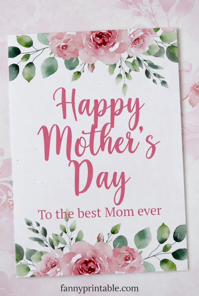 Card For Mothers Day Printable Free 1 Card For Mother's Day Printable Free (1)