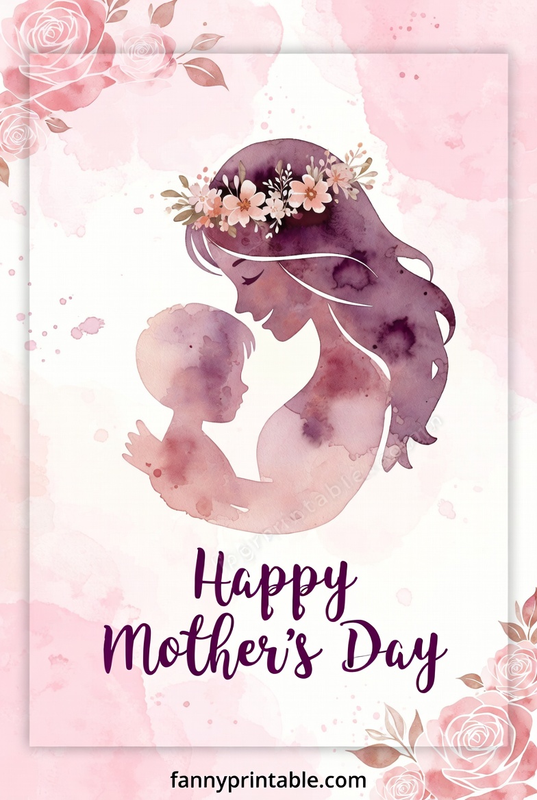 Card For Mothers Day Printable Free 3 Card For Mother's Day Printable Free (3)