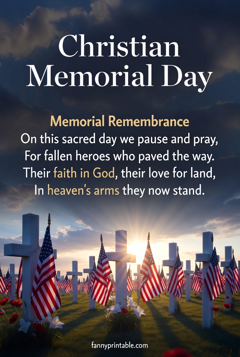 Christian Memorial Day Poems with Faith and Hope FannyPrintable (1)
