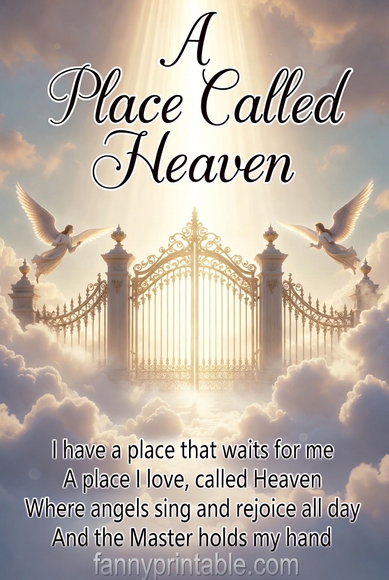 Christian Poems for Memorial Services with Faith FannyPrintable (1)