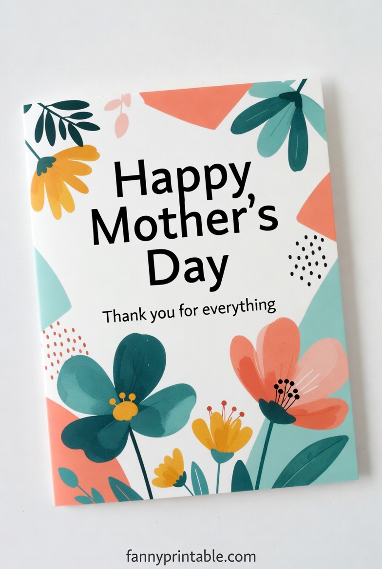 Diy Mother's Day Card - Fanny Printable (4)