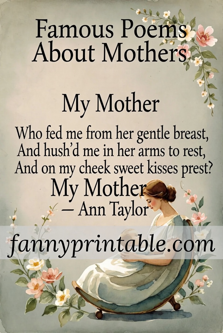 Famous Poems About Mothers (2)