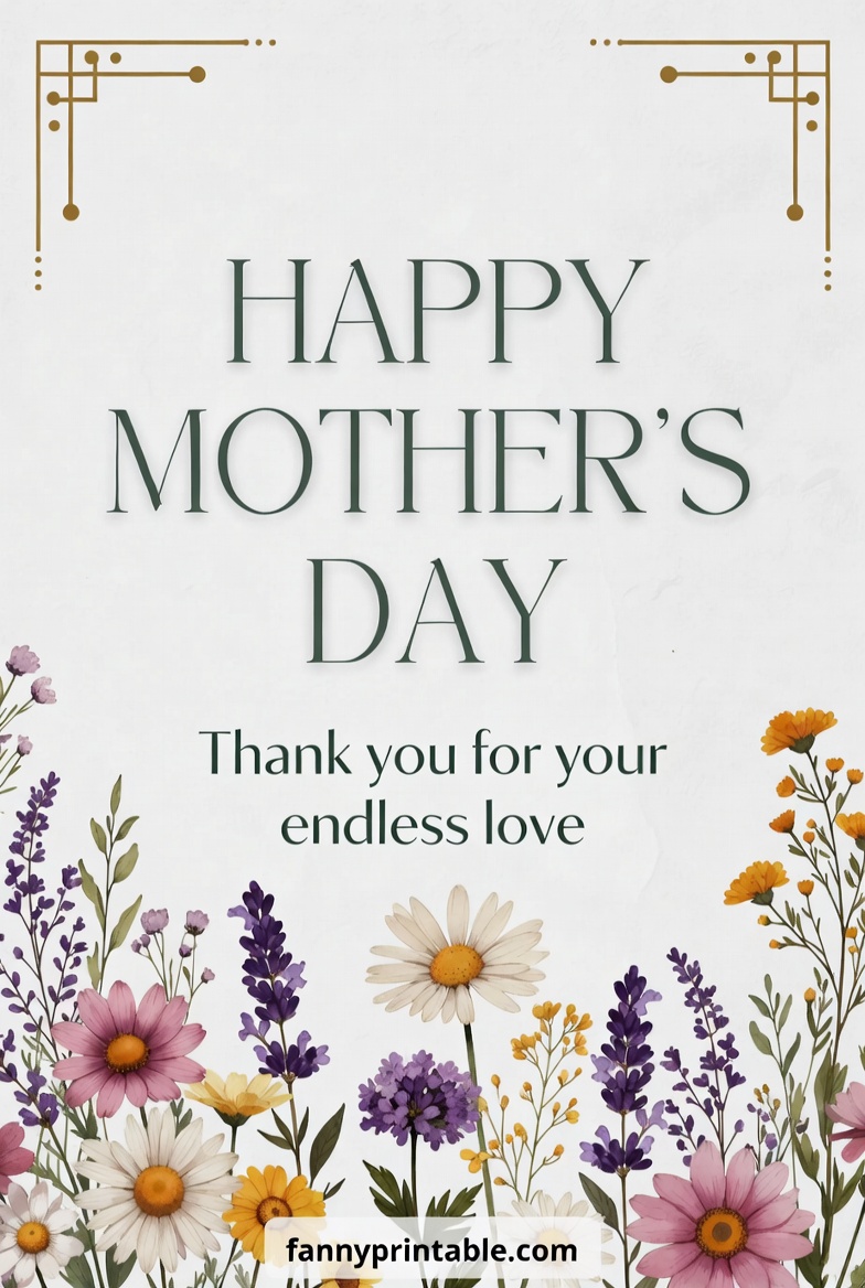 Free Mother's Day Card Printable (2)
