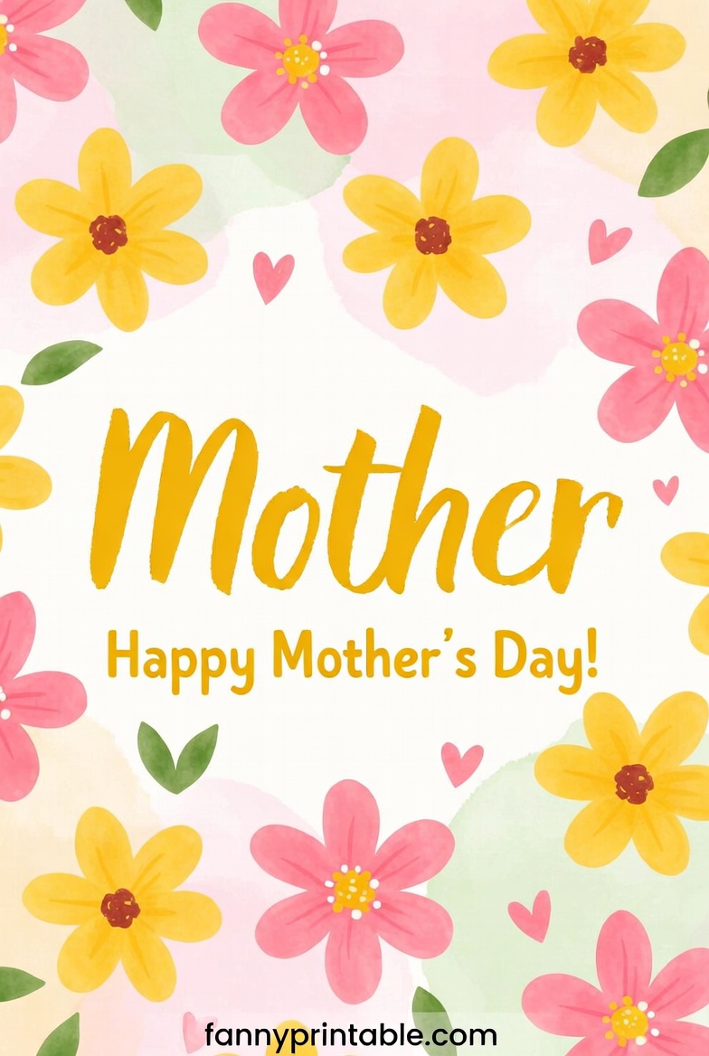 Free Mother's Day Card Printable (4)